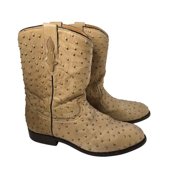Rogers Boots Rudel Tan Boots Size 11